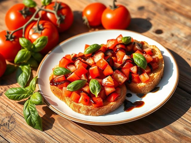 Leckeres Bruschetta Rezept: Einfach Schnell